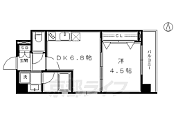 ベラジオ京都烏丸十条II 3階/-
