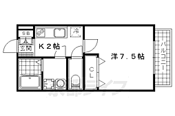サンラック御陵 2階/-