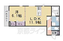 セジュールクレスト桂川 2階