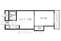 Crest1階4.1万円