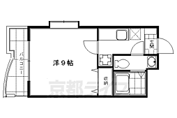 メゾンメロディア 1Kの間取図画像