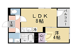 リラヴィ椥辻 2階/-