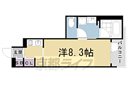 アクアプレイス京都北白川 1階/-