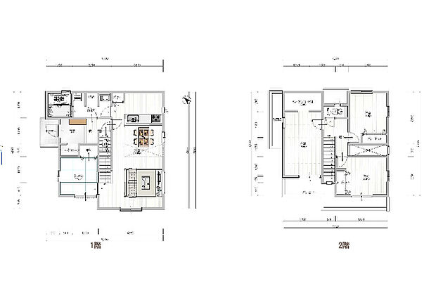 1号棟:4LDK参考プラン