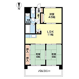間取図画像 3LDK