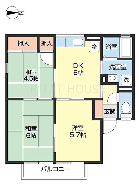 同じ建物の物件間取り写真 - ID:230027912145