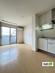 ウィット紀三井寺 203 2階1DKのリビング/ダイニング