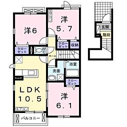 アルコバレーノ D 2階