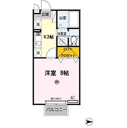 ソレイユ・オーミ 2階/208