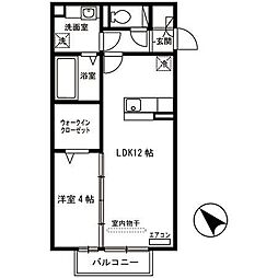 グランデ パディー 2階/203