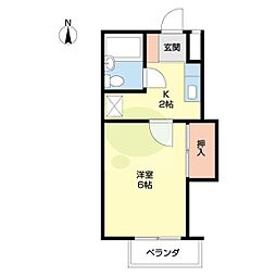 メゾンフェリス栄谷 2階/B210
