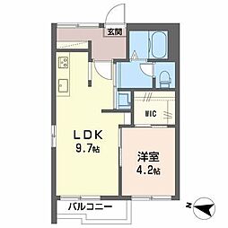 タウニィ浜代2 2階/203