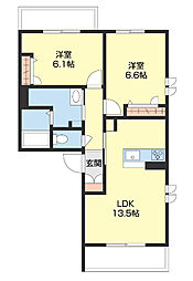 シャーメゾン岩出清水 2階/201
