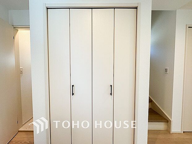 暮らし心地を大きく左右する収納を適材適所に配置し、使い勝手を考慮しました。