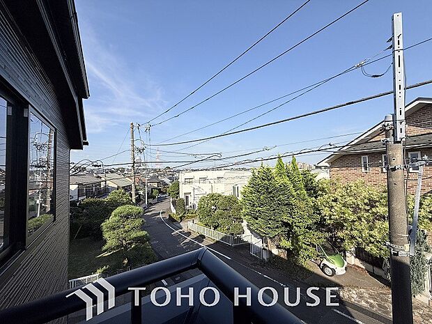 開放的で気持ちの良い眺望と青い空を満喫できます。