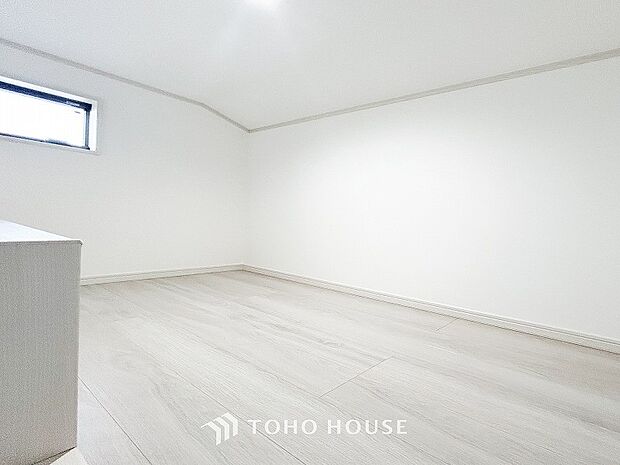 広々したロフト。収納はもちろん子供の遊び場、趣味部屋など、お客様好みの空間に作り上げてください。