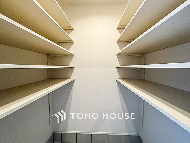 暮らし心地を大きく左右する収納を適材適所に配置し、使い勝手を考慮しました。