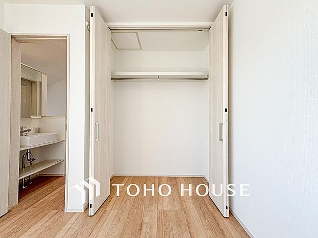 空間を余すところなく有効利用した収納は生活空間をより上質なものにしてくれるでしょう。