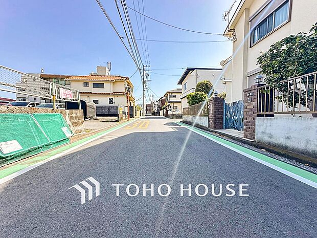 落ち着きのある閑静な住宅街。きっとここからご家族のかけがえのない想い出が作られることでしょう。