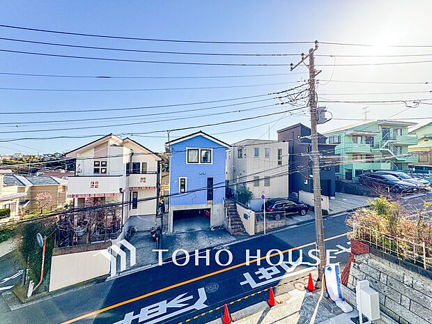 開放感があり、遮るものもなく気持ちのいい景色が広がります。