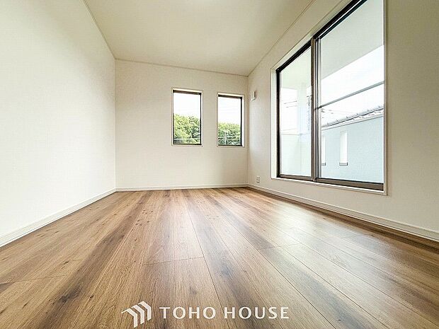 うららかな陽射しがどのお部屋にも降り注ぐよう、快適さを追求した間取設計。