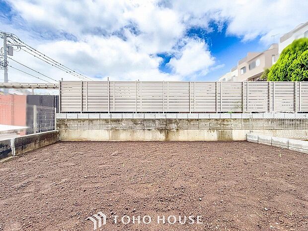 毎日の暮らしの中に癒しを与えてくれるお庭スペース