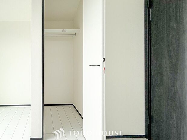 暮らし心地を大きく左右する収納を適材適所に配置し、使い勝手を考慮しました。