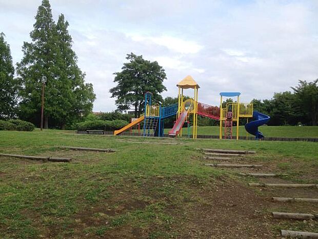 横横道路を挟んで北と南に分かれた大きな公園。広い運動施設・遊具広場・野鳥観察園などがあります。
