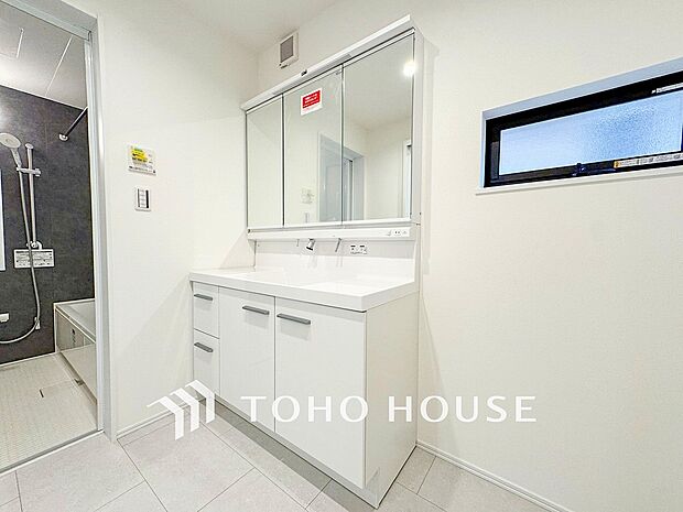 洗面台・洗面所ご家族の1日が始まり、1日の終わりを締めくくる洗面空間。