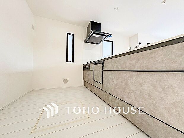 家族の健康を支えるキッチン。毎日使う場所だから気持よく使えて、居心地の良い空間に。