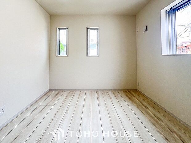 子供部屋や書斎にちょうどよい広さになっています。