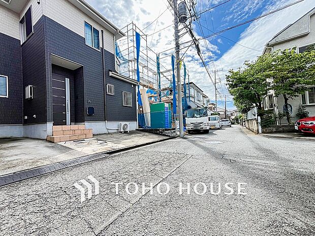 毎日のお散歩も快適な、緑に恵まれた閑静な住宅地。