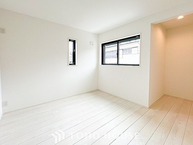 子供部屋や書斎にちょうどよい広さになっています。趣味に没頭したり、自分の時間を愉しめる一部屋です。