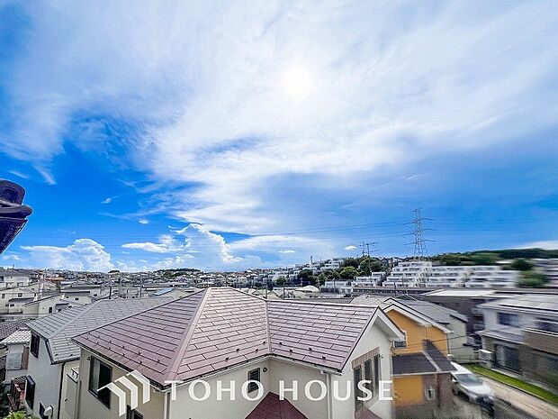 開放感があり、遮るものもなく気持ちのいい景色が広がります。