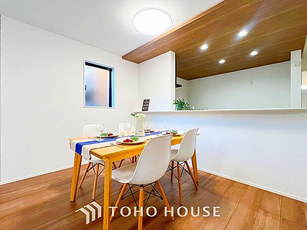 家は、ただ生活する場ではなく、暮らしを愉しく、快適にする場所。家族の会話も弾む空間に。