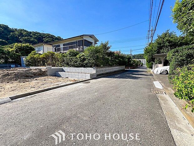 毎日のお散歩も快適な、緑に恵まれた閑静な住宅地。