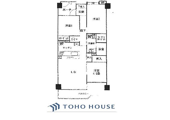 間取り レーベンハイム東戸塚エス・プレイス 2階/-