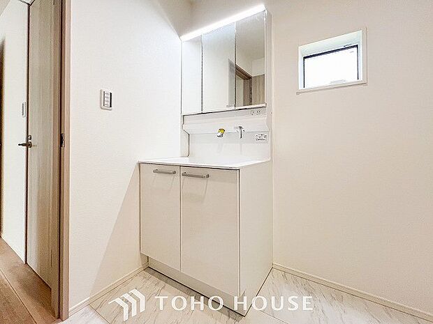 洗面台・洗面所ご家族の1日が始まり、1日の終わりを締めくくる洗面空間。