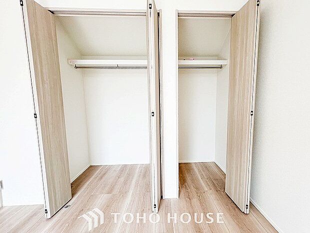 暮らし心地を大きく左右する収納を適材適所に配置し、使い勝手を考慮しました。