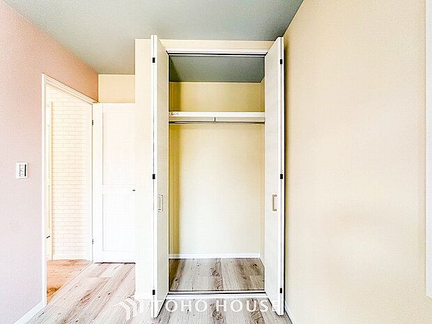 暮らし心地を大きく左右する収納を適材適所に配置。