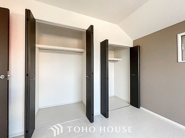 暮らし心地を大きく左右する収納を適材適所に配置し、使い勝手を考慮しました。