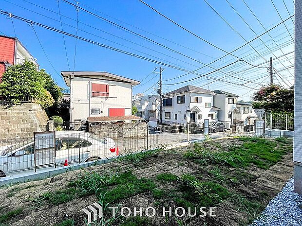 毎日の暮らしの中に癒しを与えてくれるお庭スペース。