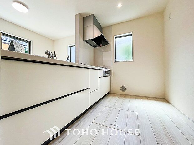 家族の健康を支えるキッチン。毎日使う場所だから気持よく使えて、居心地の良い空間に。