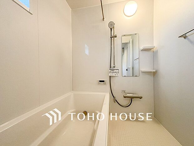 一日の疲れが癒される優雅なバスタイムを堪能できるゆとりあるバスルームです。