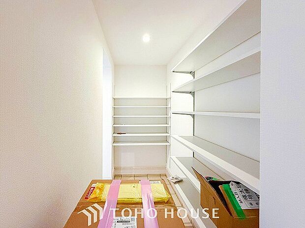シューズインクローゼット完備でたくさんの靴をしっかり収納。