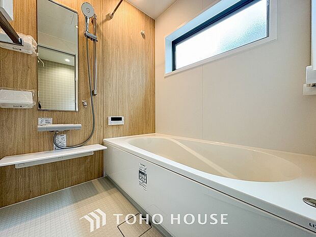 快適な使い心地とゆとりある空間が1日の疲れを解きほぐすバスルーム。