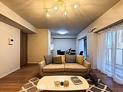 ライオンズマンション鶴見花月園前 2LDKのリビング/ダイニング