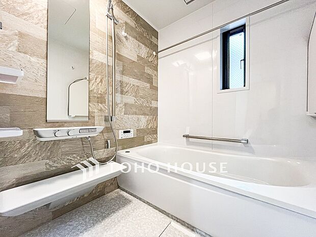 快適な使い心地とゆとりある空間が1日の疲れを解きほぐすバスルーム。