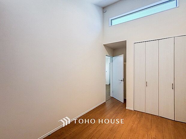 子供部屋や書斎にちょうどよい広さになっています。趣味に没頭したり、自分の時間を愉しめる一部屋です。