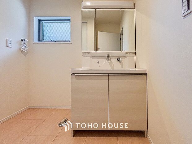 洗面台・洗面所ご家族の1日が始まり、1日の終わりを締めくくる洗面空間。